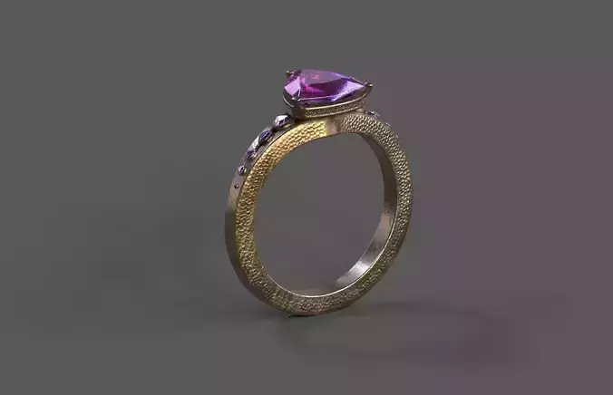 High-Quality 3D Ring Model