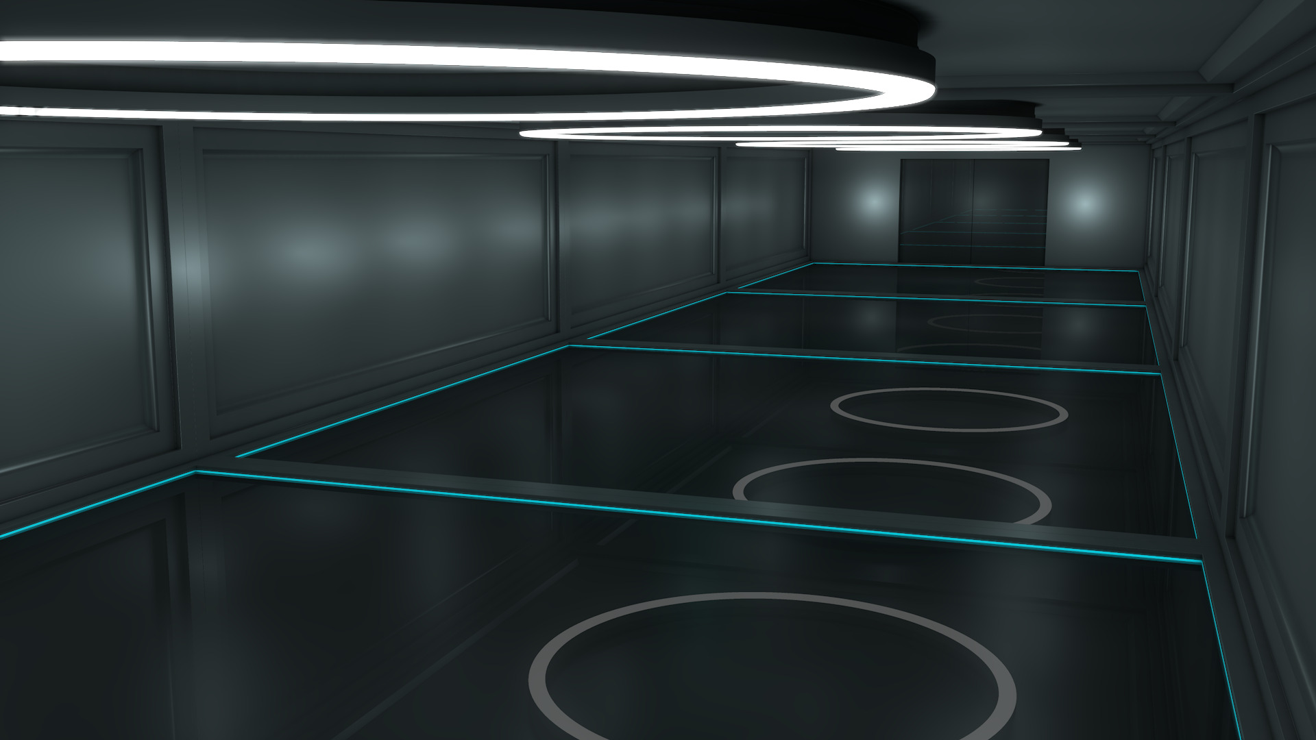 Sci Fi WareHouse 3D model_5