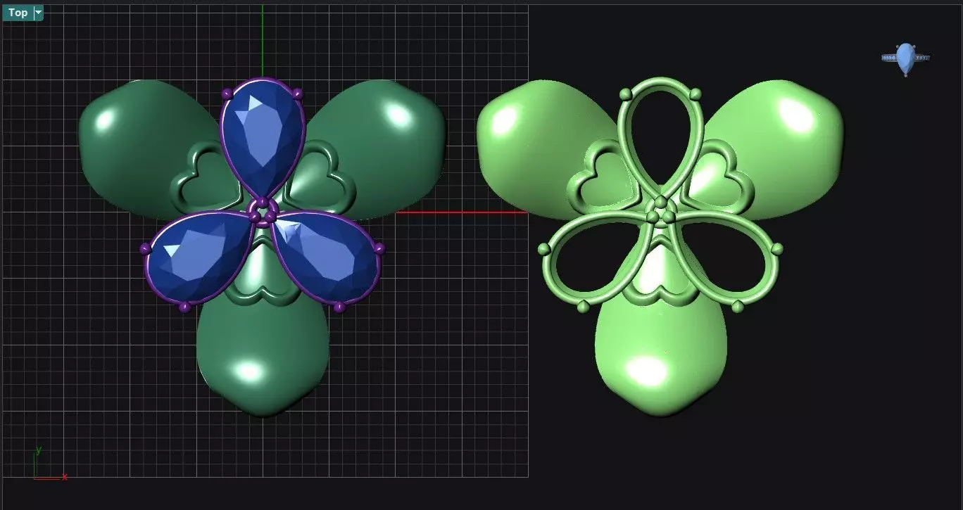 Neomarica gracilis Free 3D print model