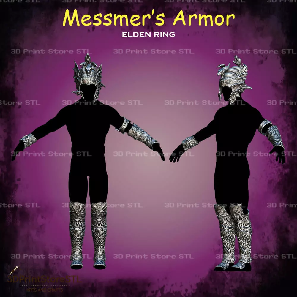 Messmer Armor Cosplay Elden Ring - STL File 3D print model