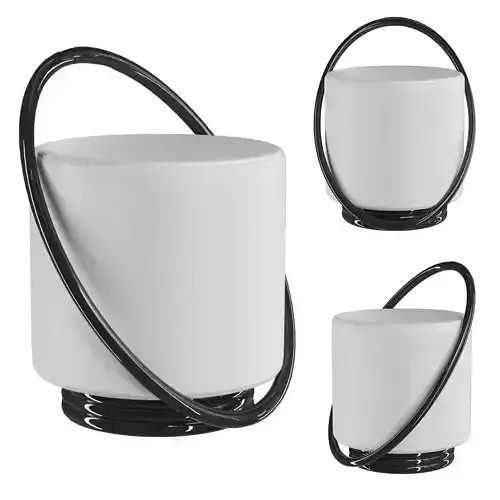 Pouf for beauty salon 3D model