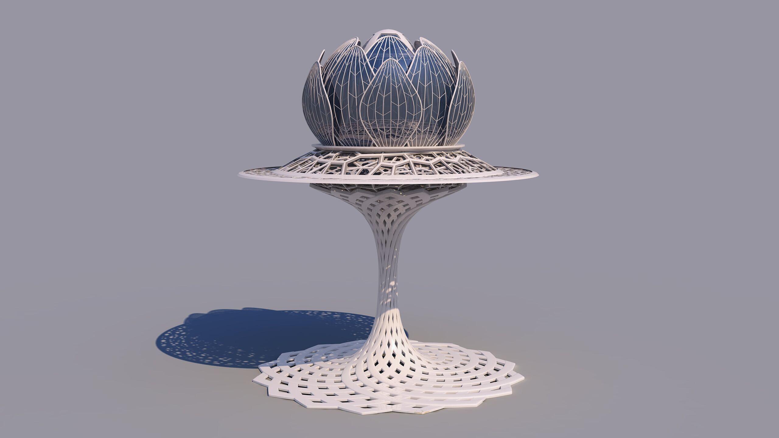 0214 - Lotus Landmark 3D model_1