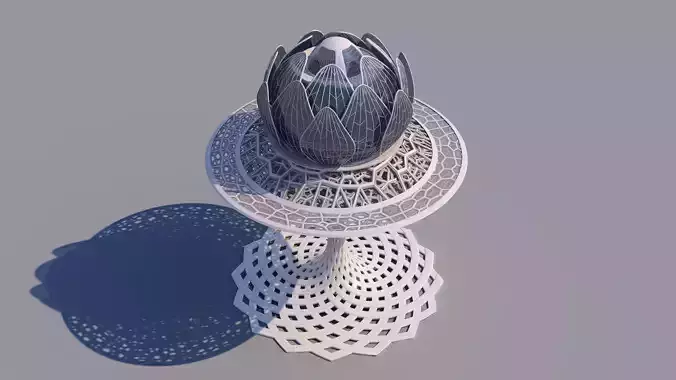 0214 - Lotus Landmark 3D model