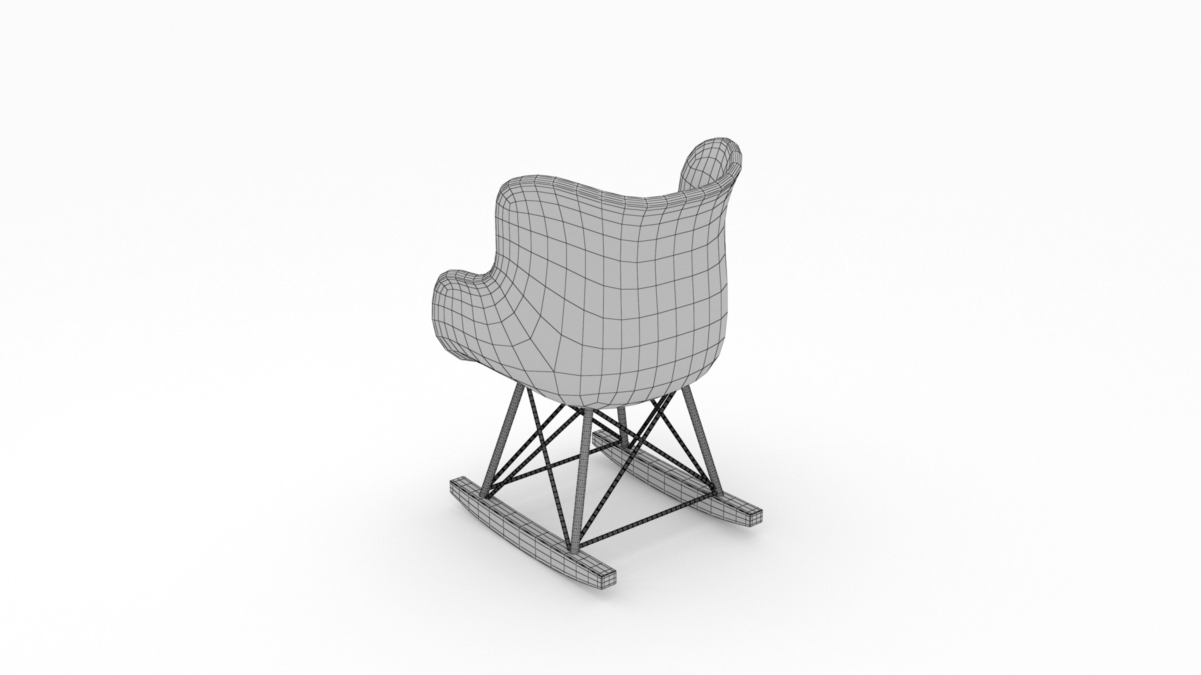 Chair C24 3D model_8