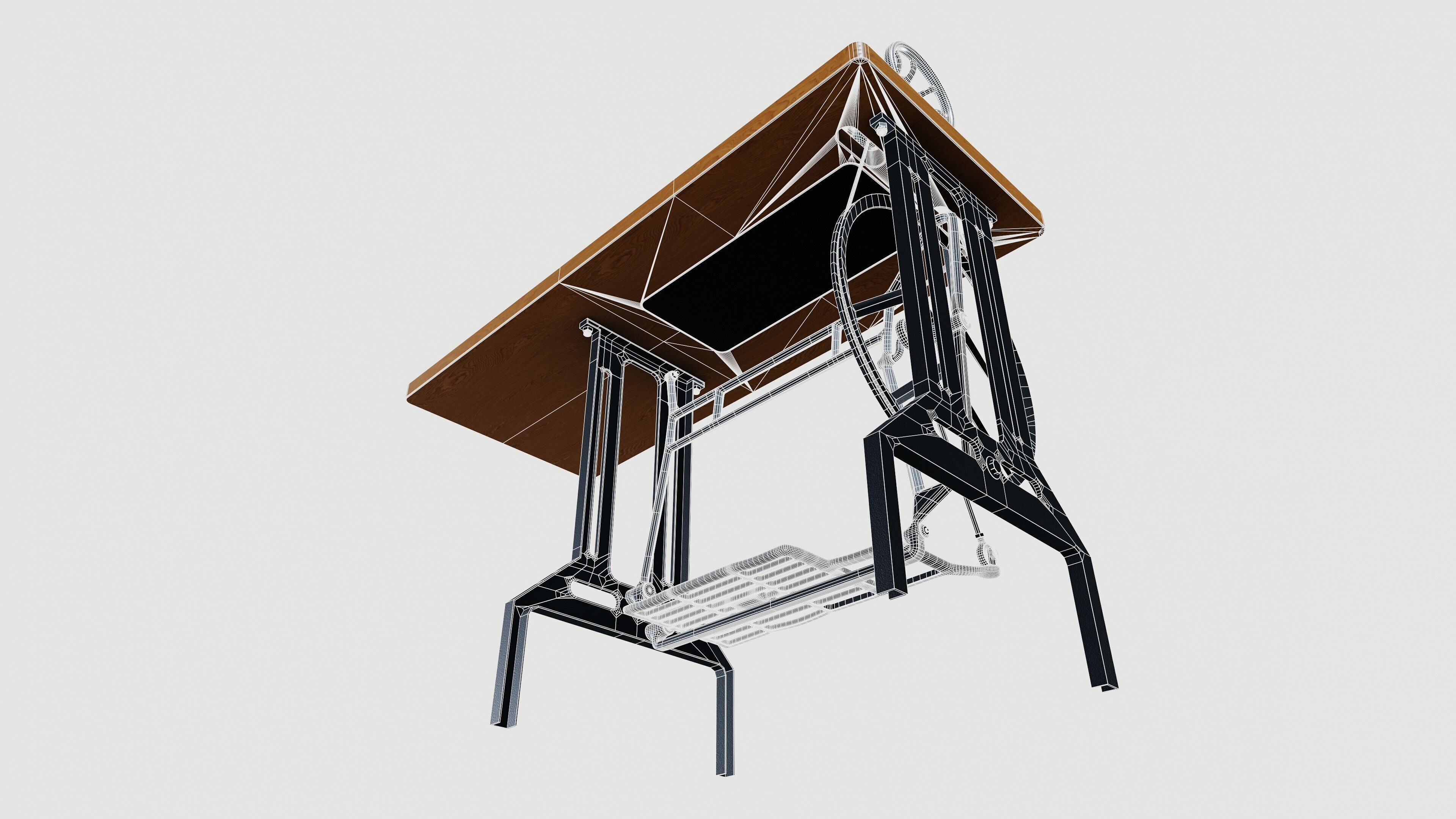 Sewing machine 3D model_6