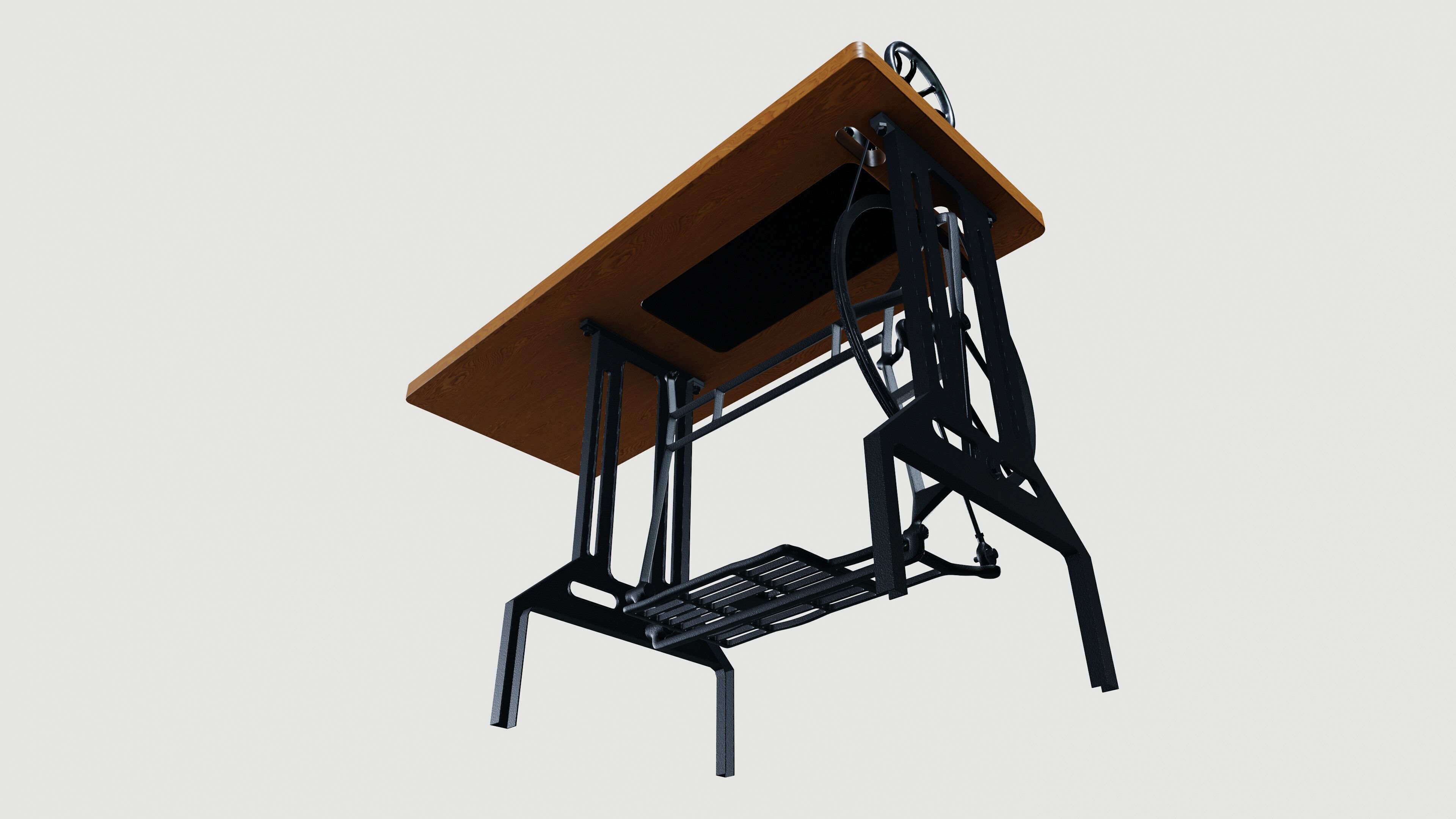 Sewing machine 3D model_5