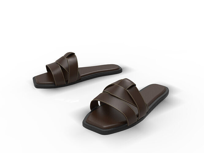 Shoes women sandals Keyshot 3D model