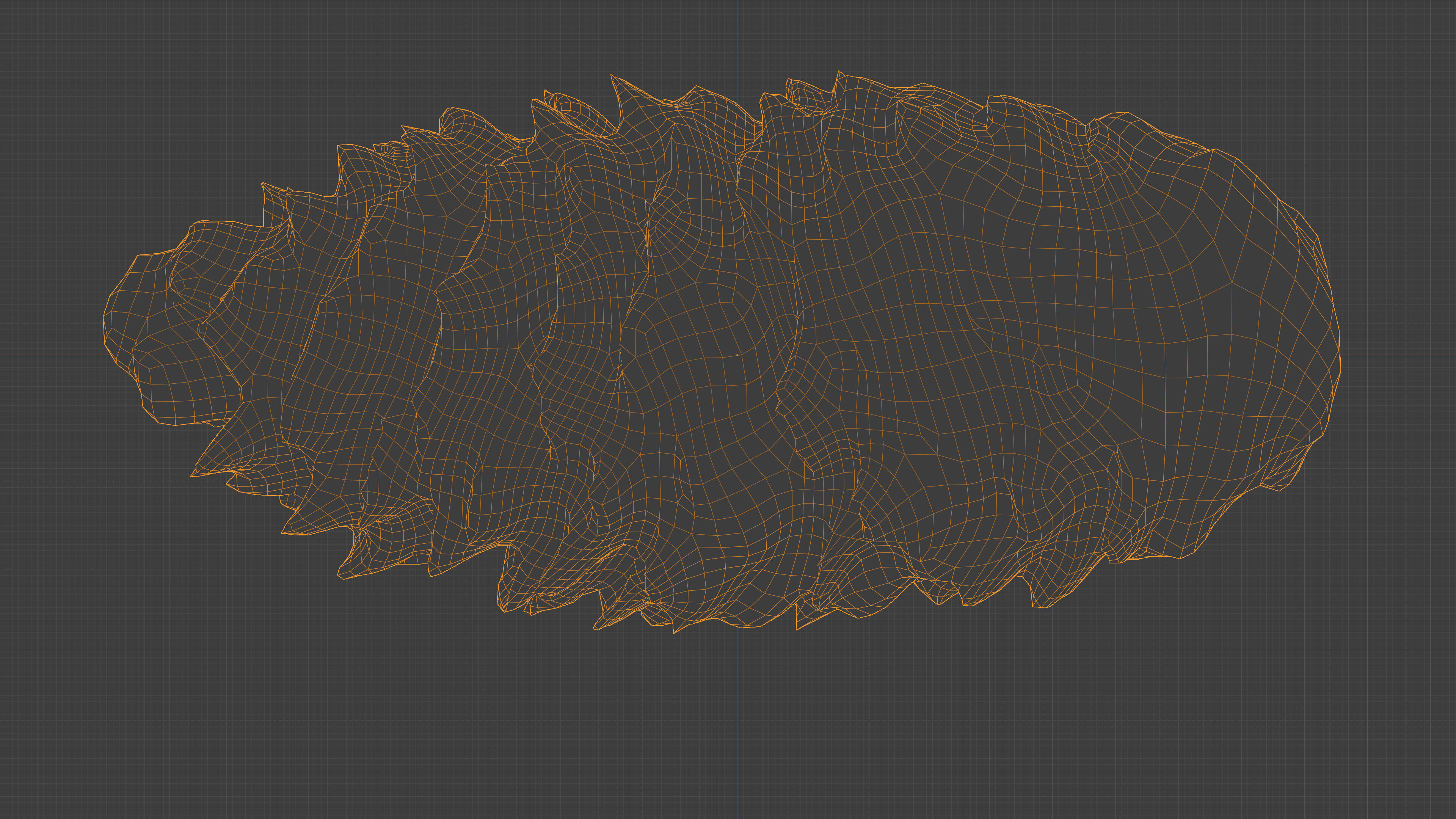 Photorealistic 3D scan of pine conifer cone Low-poly 3D model_16