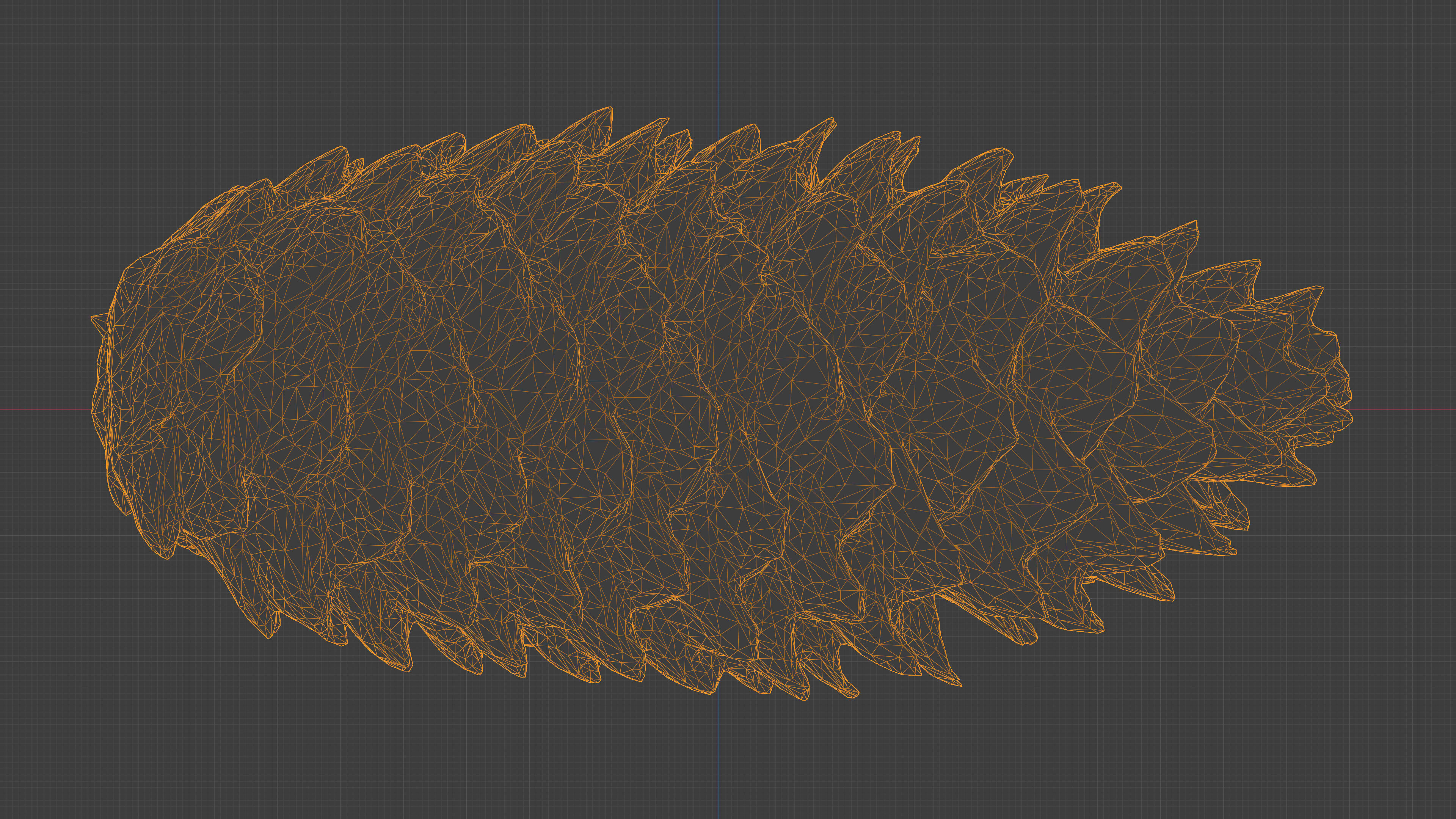 Photorealistic 3D scan of pine conifer cone Low-poly 3D model_27