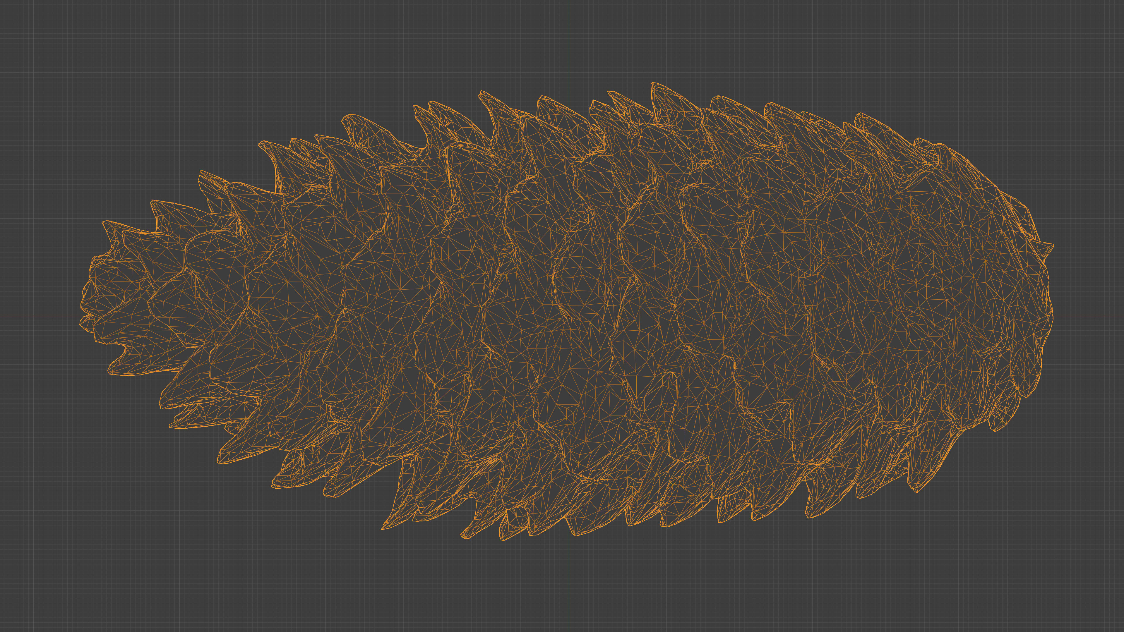 Photorealistic 3D scan of pine conifer cone Low-poly 3D model_28