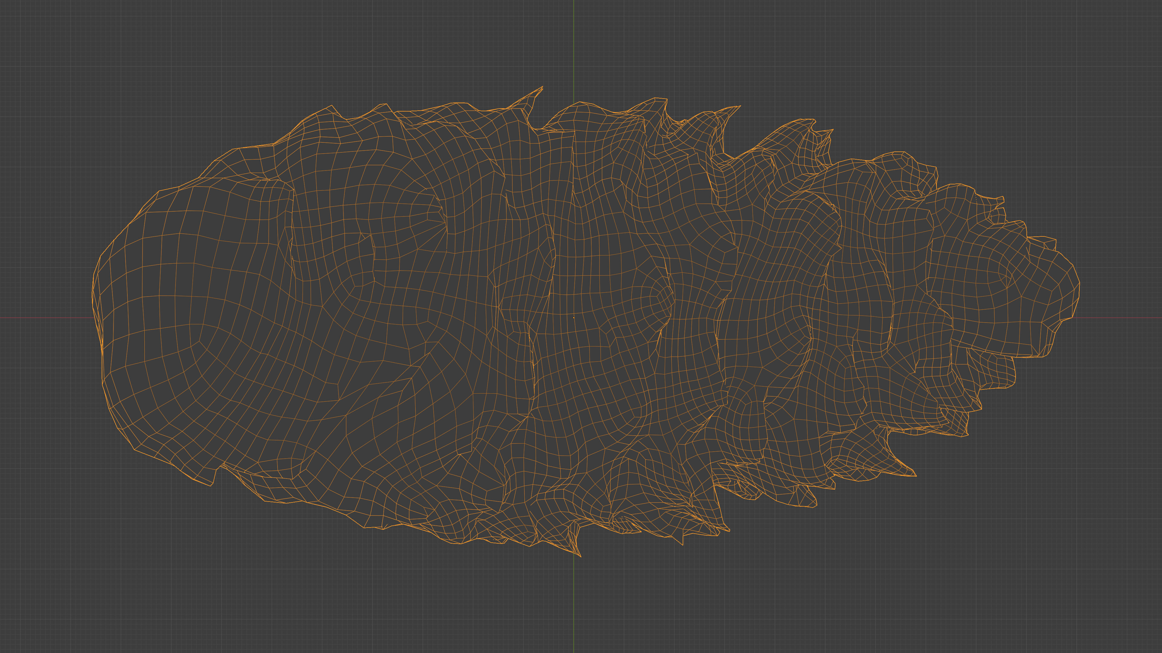 Photorealistic 3D scan of pine conifer cone Low-poly 3D model_19