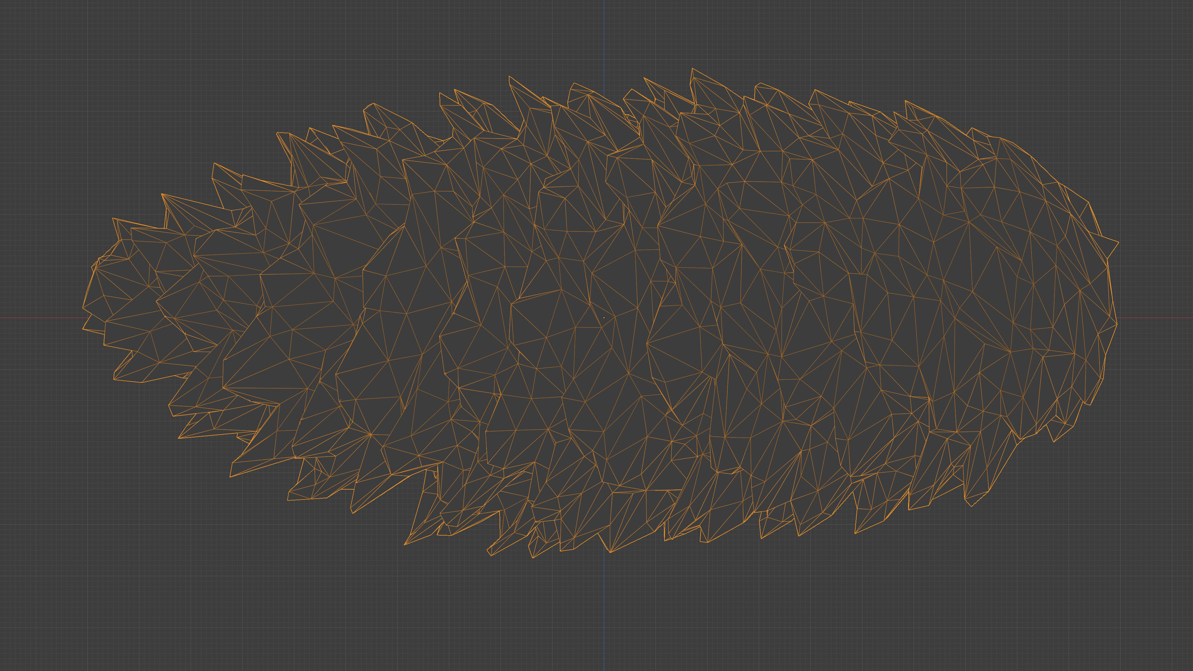 Photorealistic 3D scan of pine conifer cone Low-poly 3D model_22