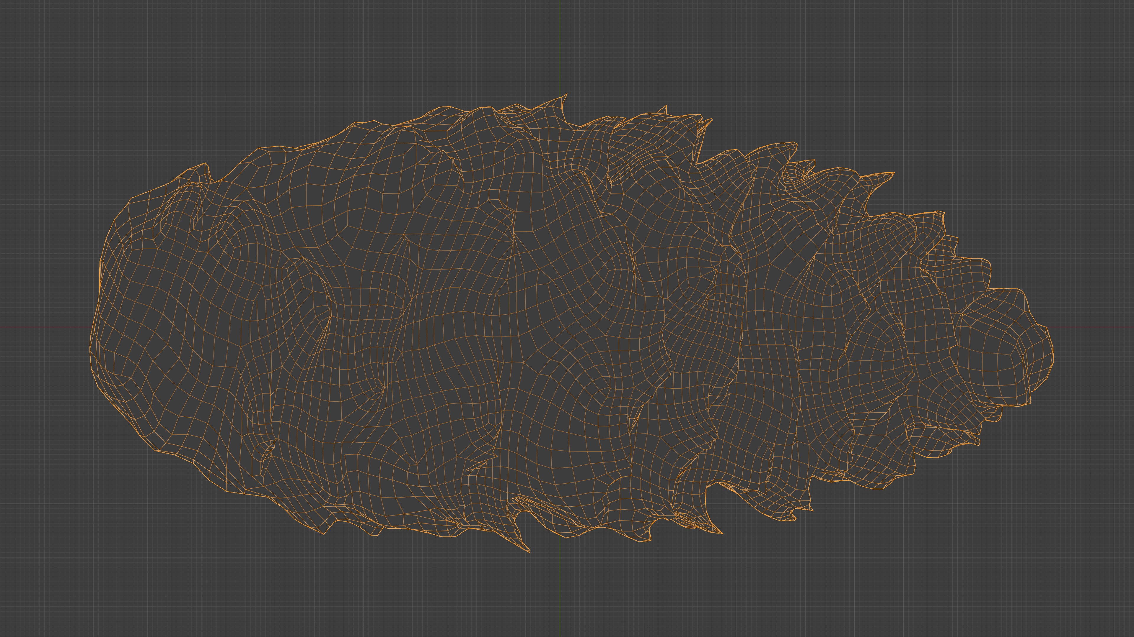 Photorealistic 3D scan of pine conifer cone Low-poly 3D model_20