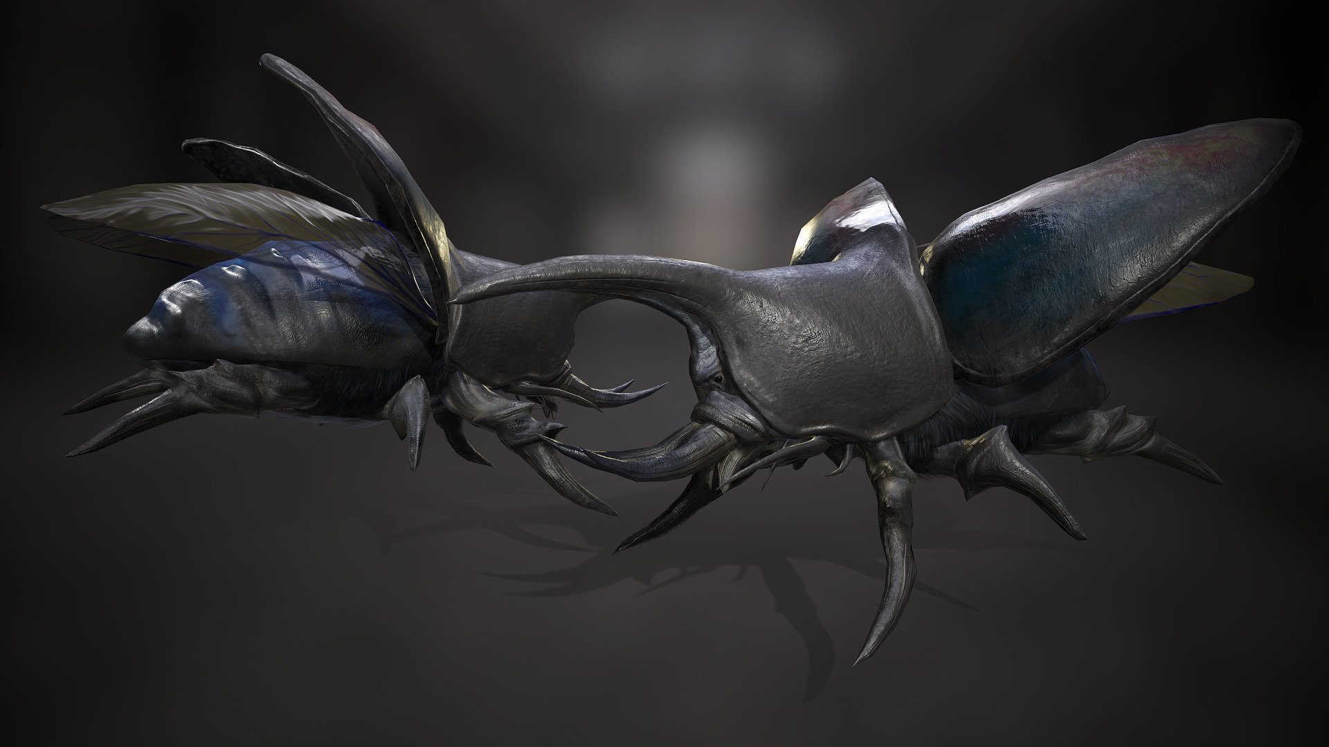 Insects Beetle1 Pack - Game Ready Low-poly 3D model Low-poly 3D model_8