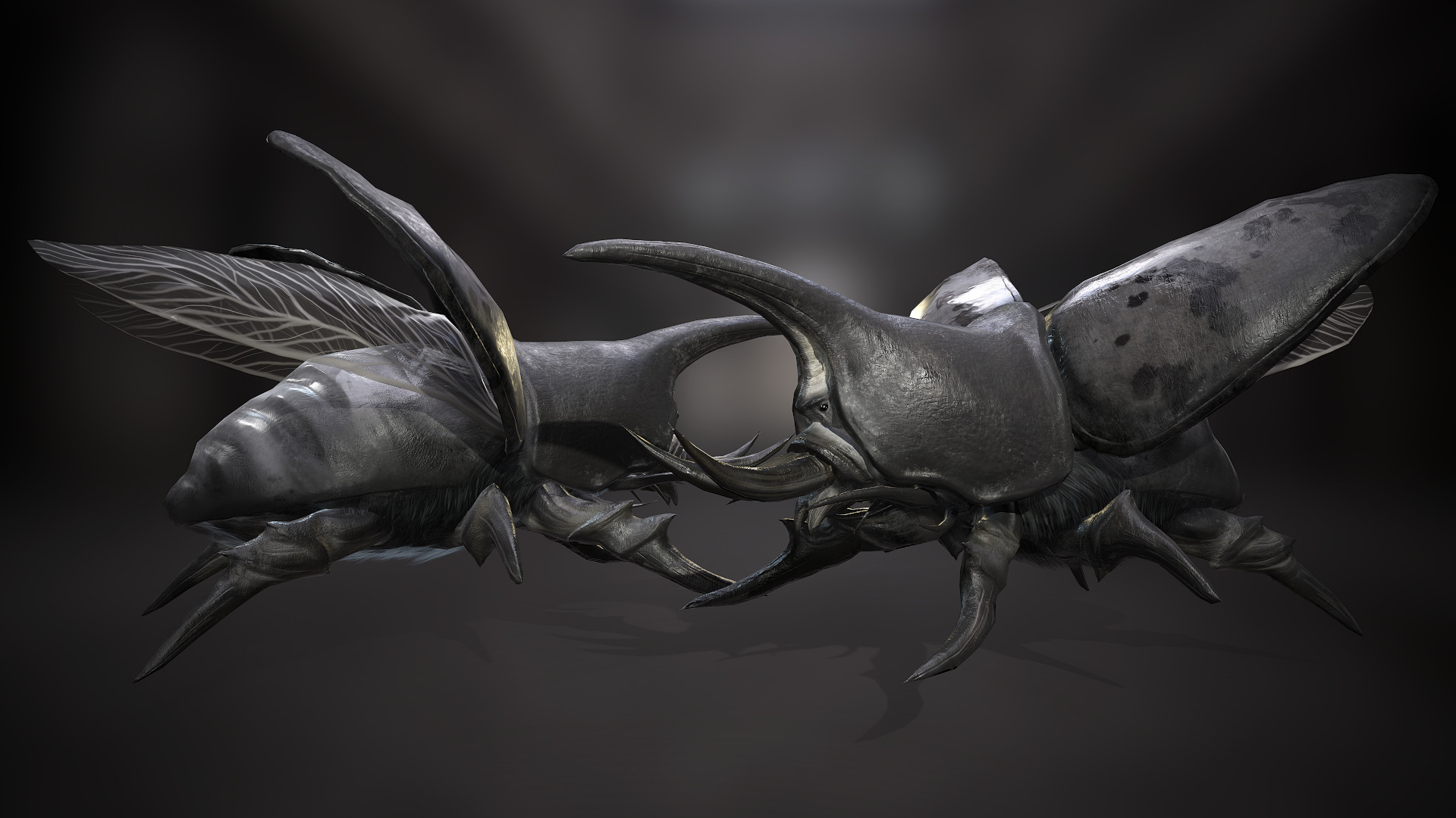 Insects Beetle1 Pack - Game Ready Low-poly 3D model Low-poly 3D model_4