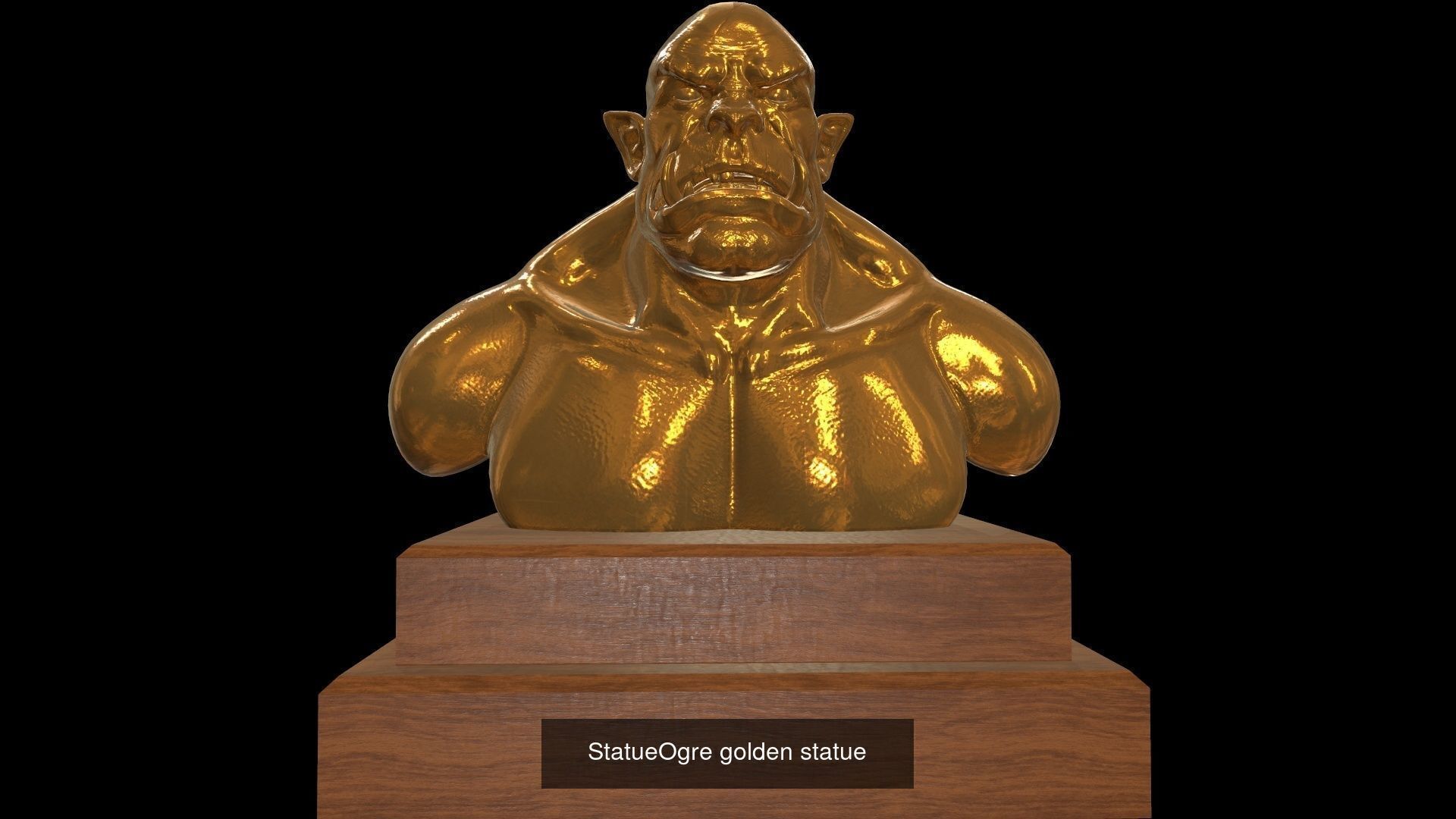 Pack Statue 3D Model Collection_3