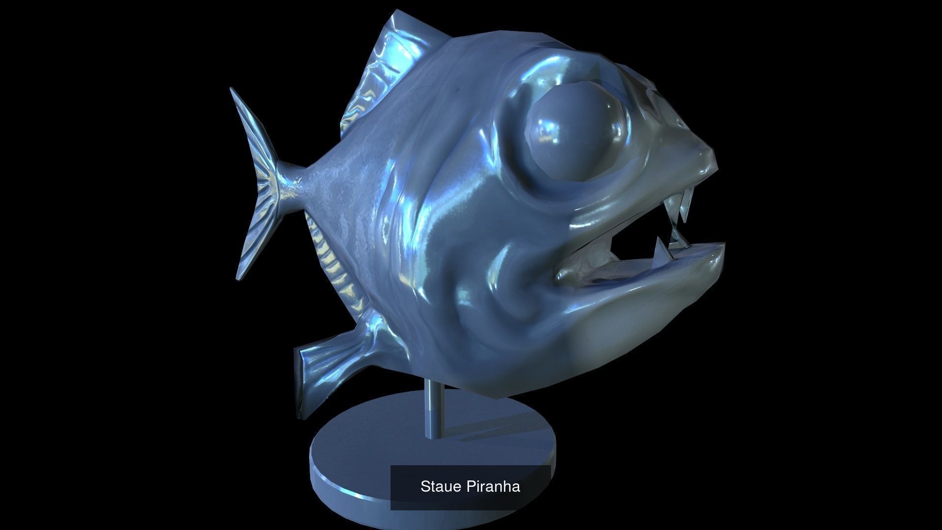 Pack Statue 3D Model Collection_6