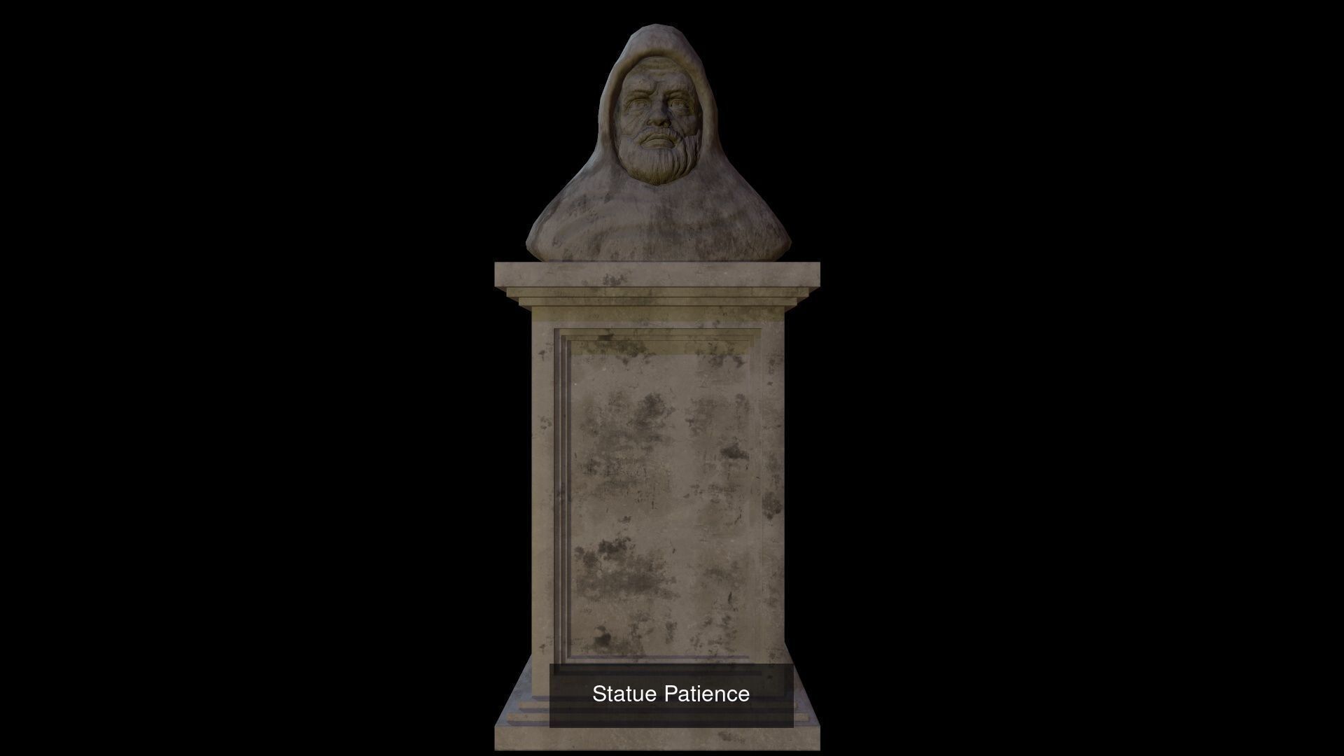 Pack Statue 3D Model Collection_5
