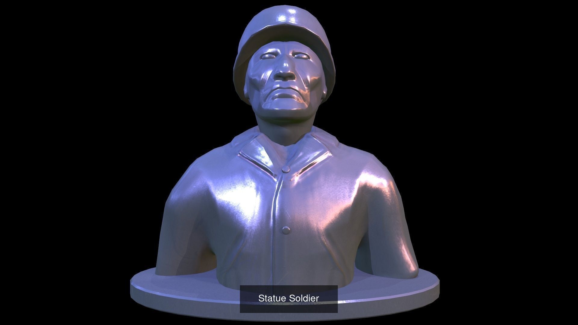 Pack Statue 3D Model Collection_4