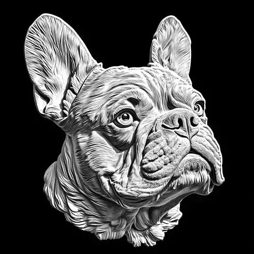 French Bulldog reliaf