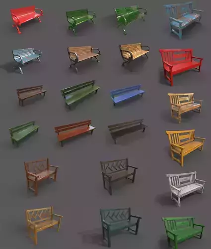 Street Bench Pack 22