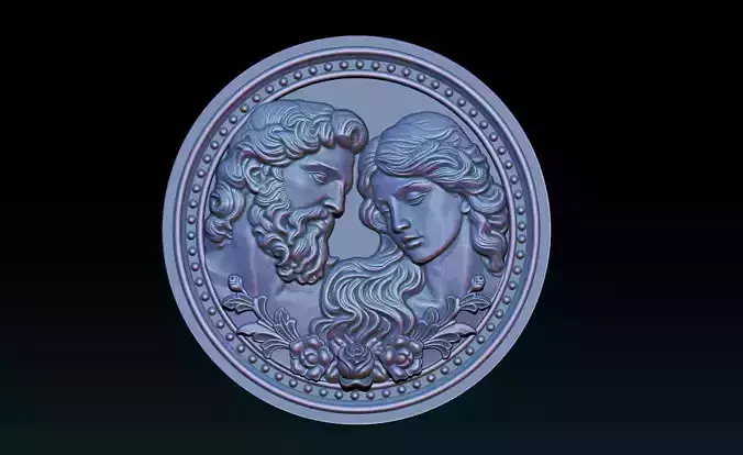 Eternal Love Relief Model 