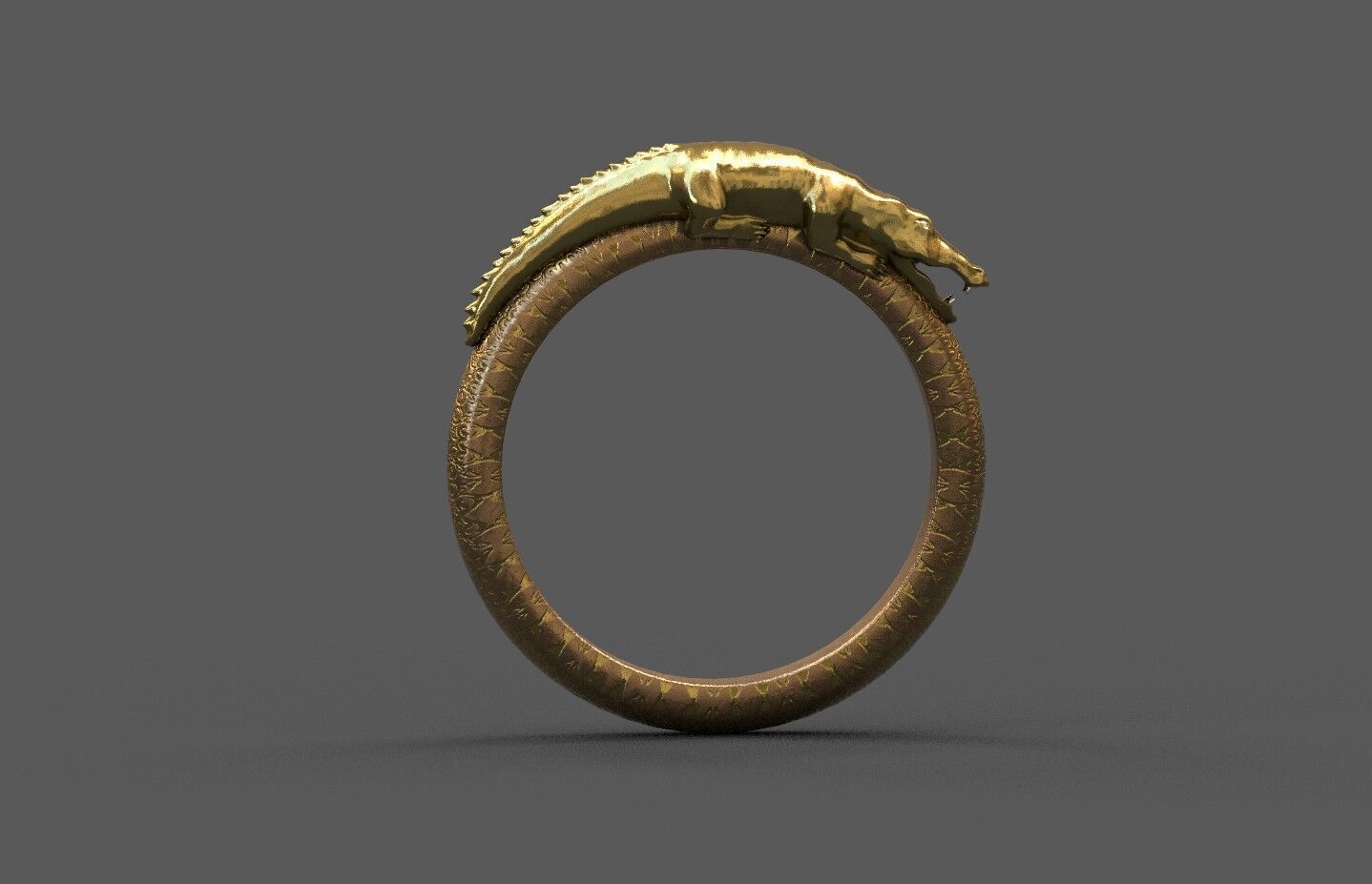 High-Quality 3D Ring Model Low-poly 3D model_1