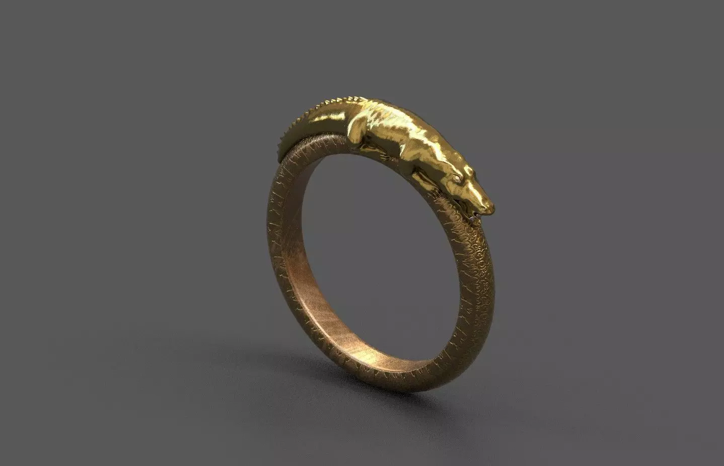 High-Quality 3D Ring Model Low-poly 3D model_0