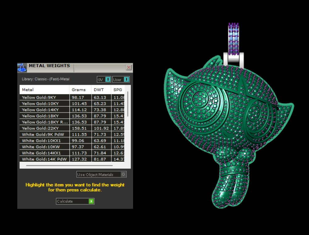 PowerPuff Girl 2 With Diamond Iced Out 2 Inches 3D Model 3D print model_8