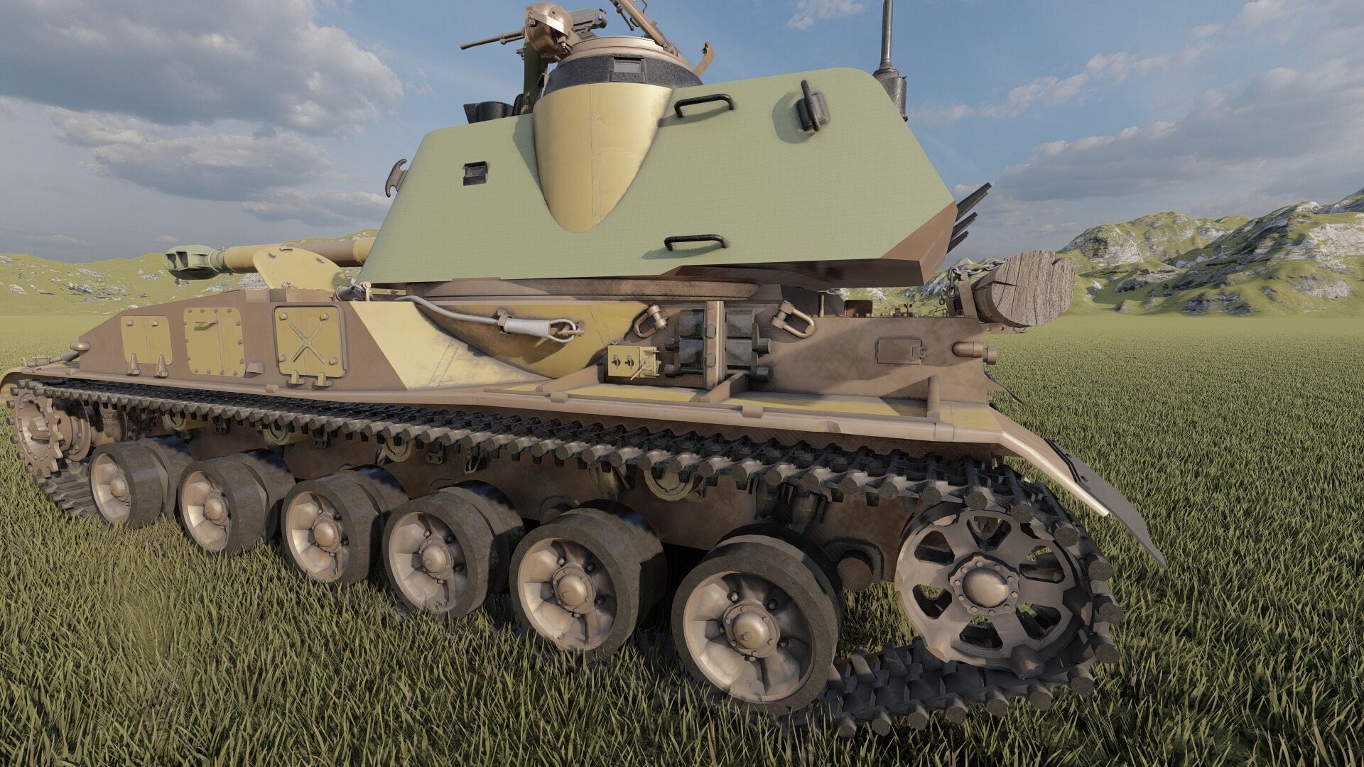 SO-152 2S3 Akatsiya 3D model_9