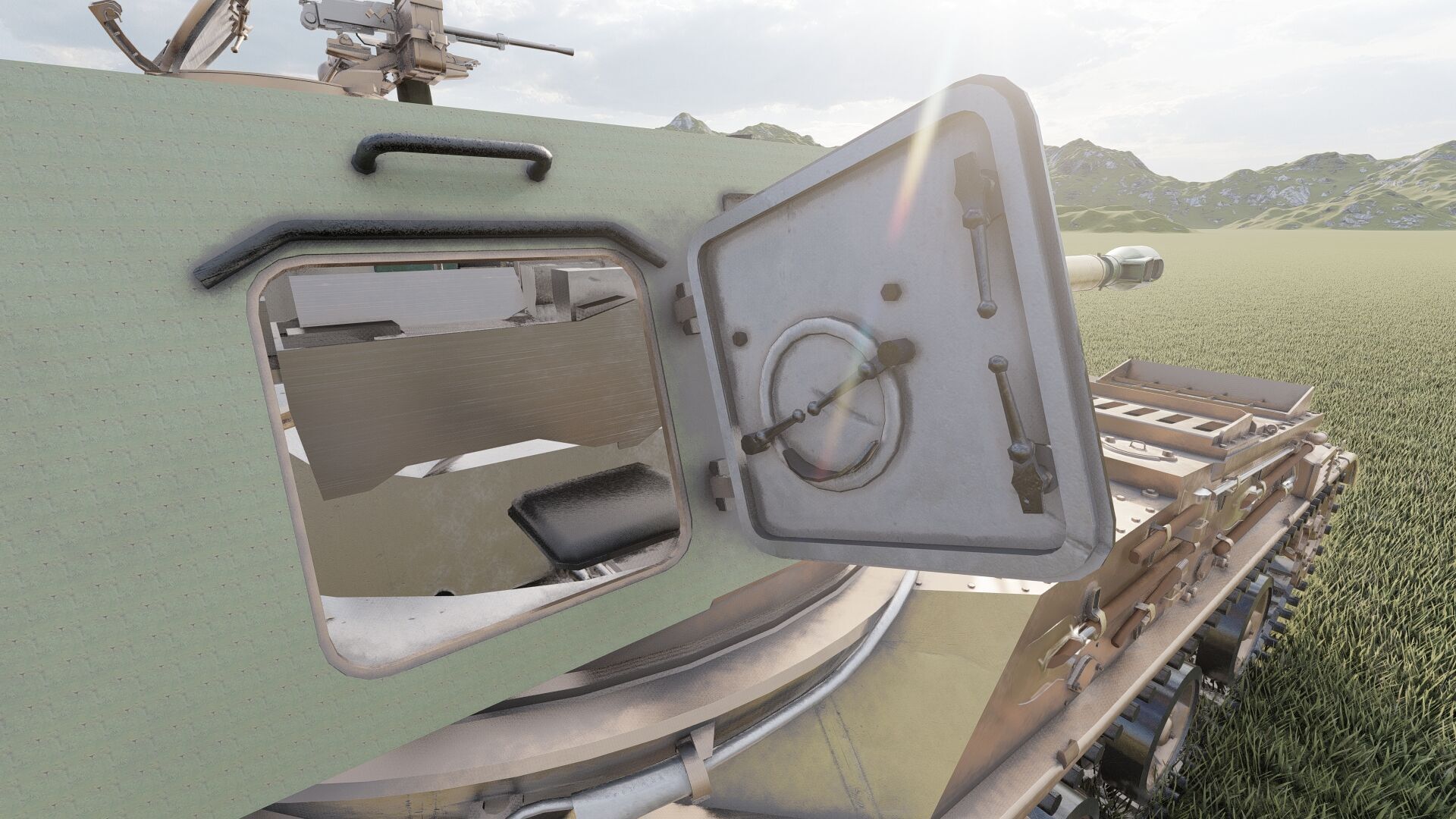 SO-152 2S3 Akatsiya 3D model_23