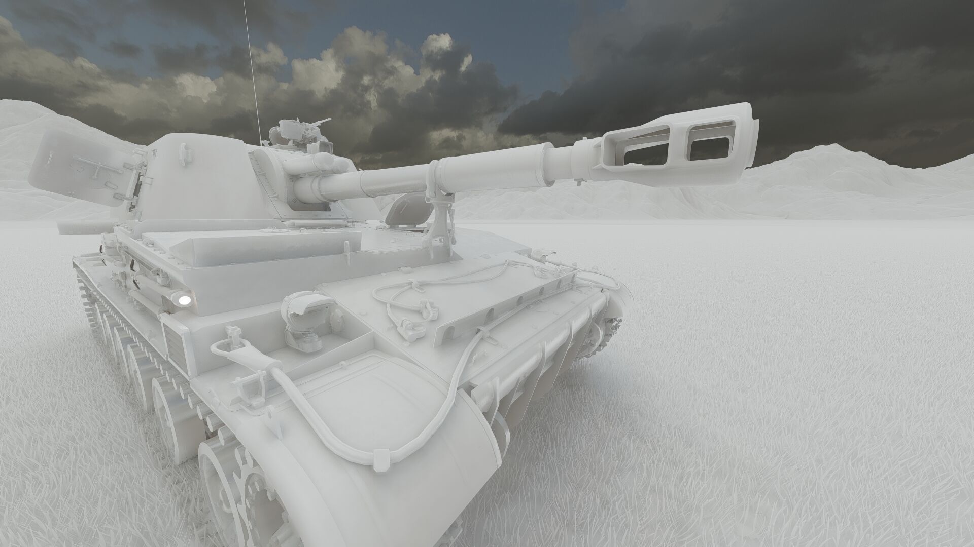 SO-152 2S3 Akatsiya 3D model_35