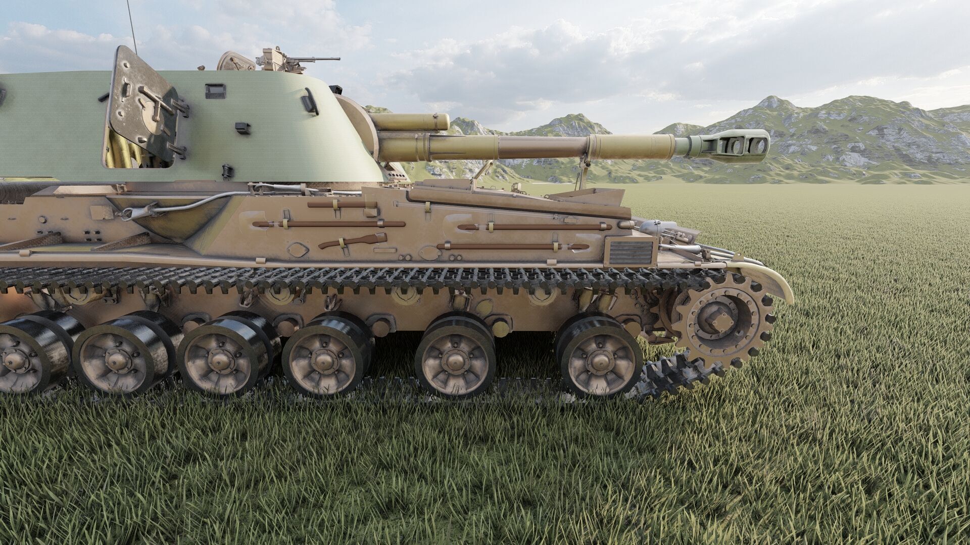 SO-152 2S3 Akatsiya 3D model_15