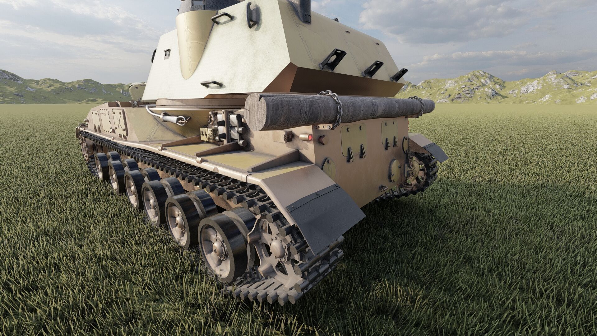 SO-152 2S3 Akatsiya 3D model_11