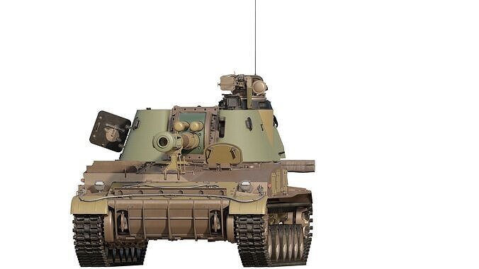 SO-152 2S3 Akatsiya 3D model
