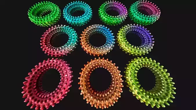 Pets Dogs Gnawing Toy Chew  Ring  Zoo Accessory