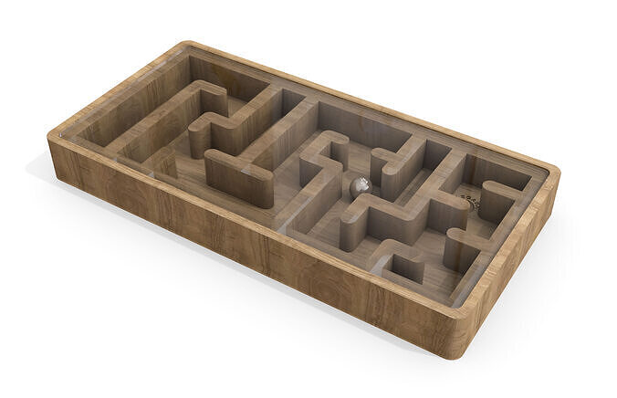 Juego de Habilidad Mental nivel 3 3D print model