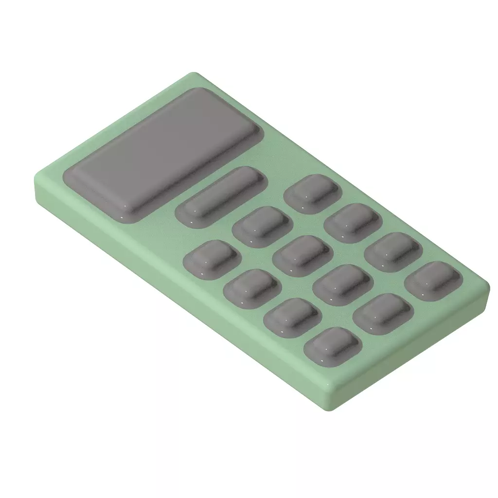 Calculator Toy 3D print model