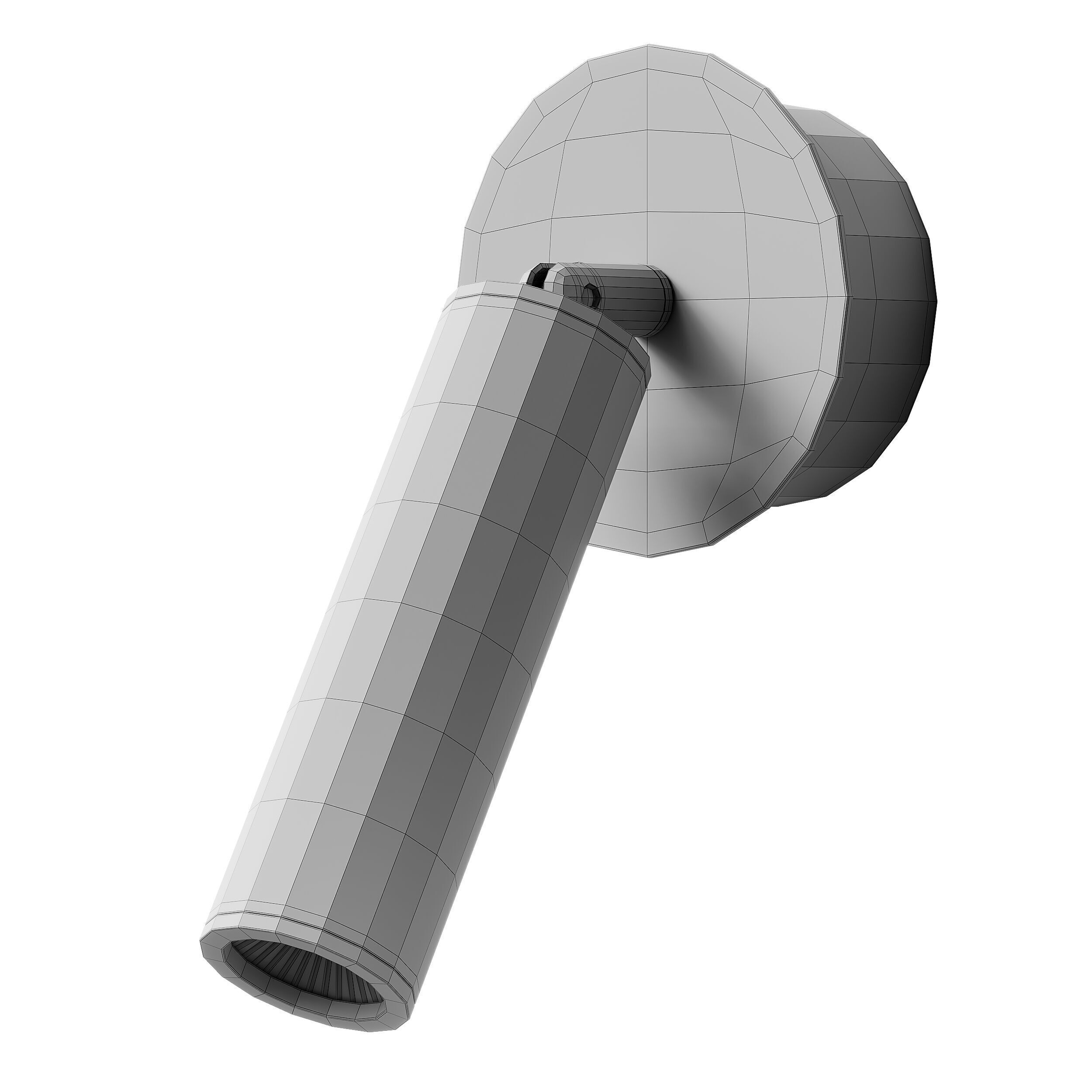 Tura Wall lamp Low-poly 3D model_1