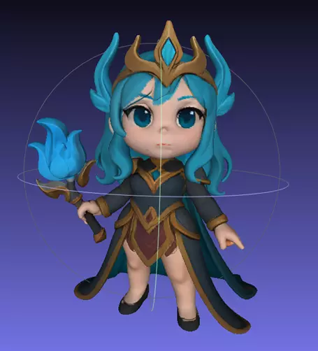 chibi vexana mobile legend 3D print model_0