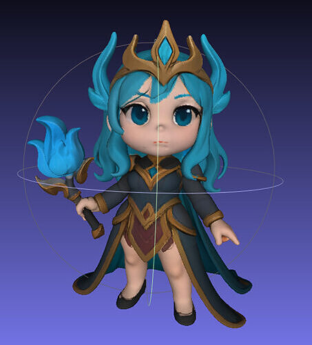 chibi vexana mobile legend 3D print model