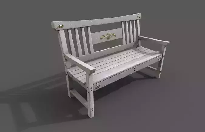 Old Wood Bench