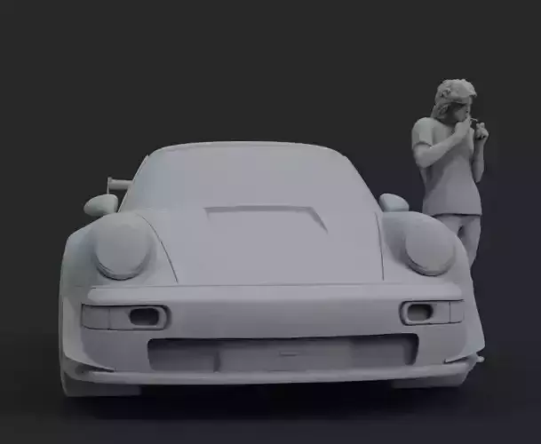 Akira Smooking  3D print model