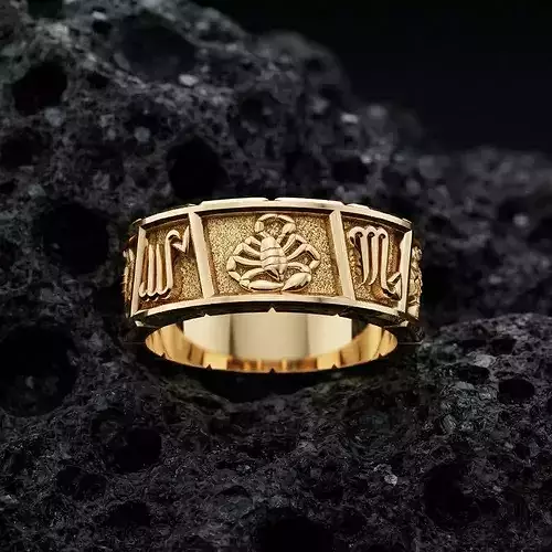 Horoscope Scorpio Ring v2