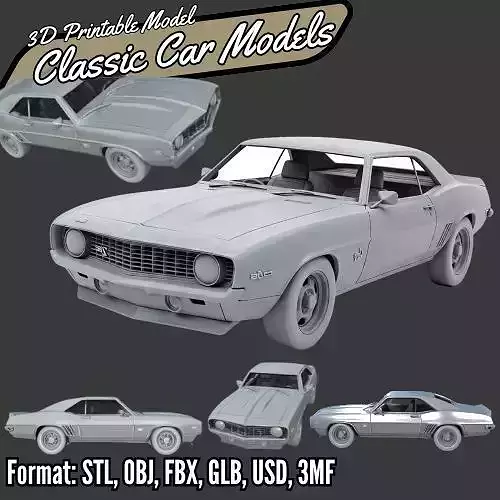 1969 Chevrolet Camaro Z28  Elegant American Muscle Icon