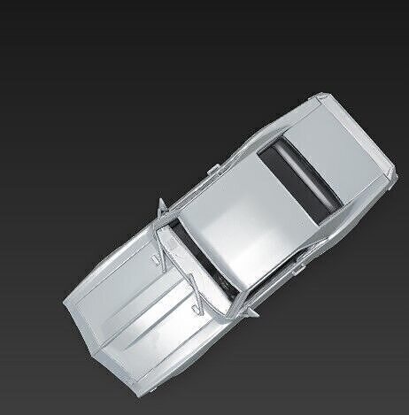 1969 Chevrolet Camaro Z28  Elegant American Muscle Icon 3D print model 3