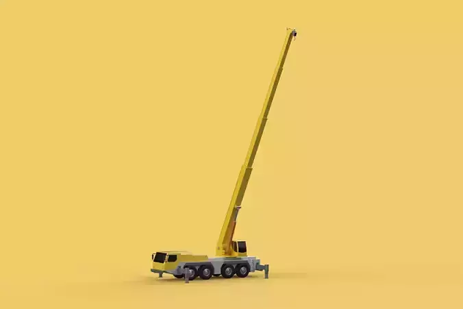 MOUNTED EXTENDED TELESCOPIC BOOM LONG REACH MOBILE CRANE ARM JIB