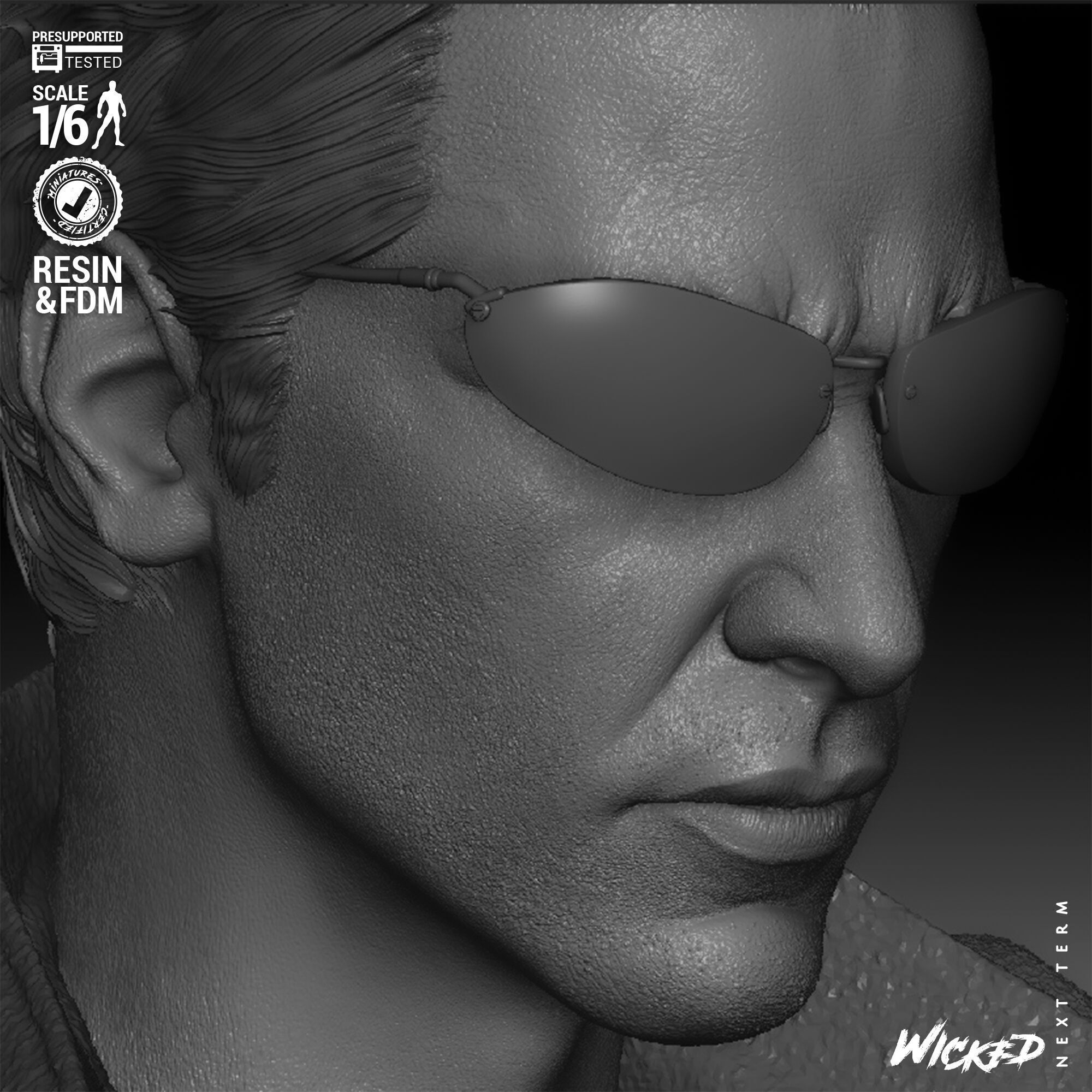 Wicked Movies Neo Sculpture 3D print model_37