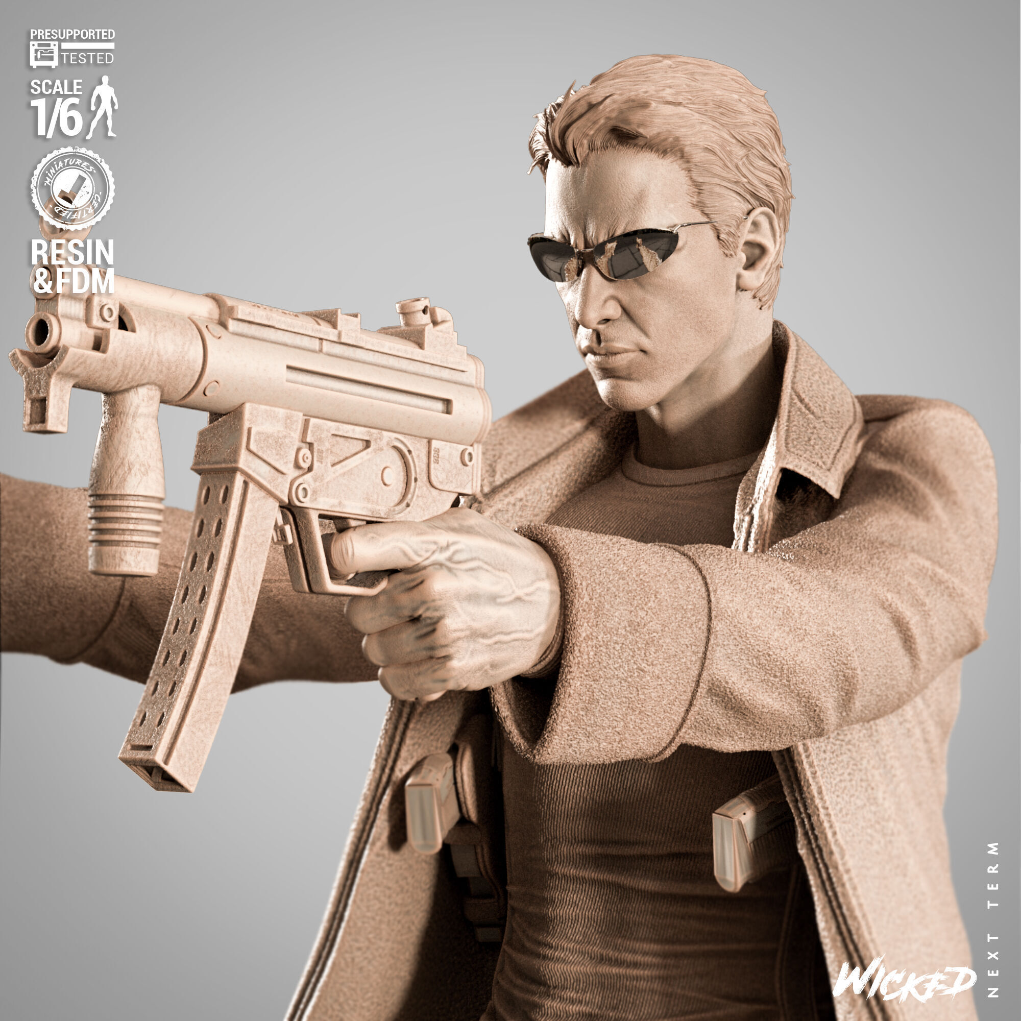 Wicked Movies Neo Sculpture 3D print model_14