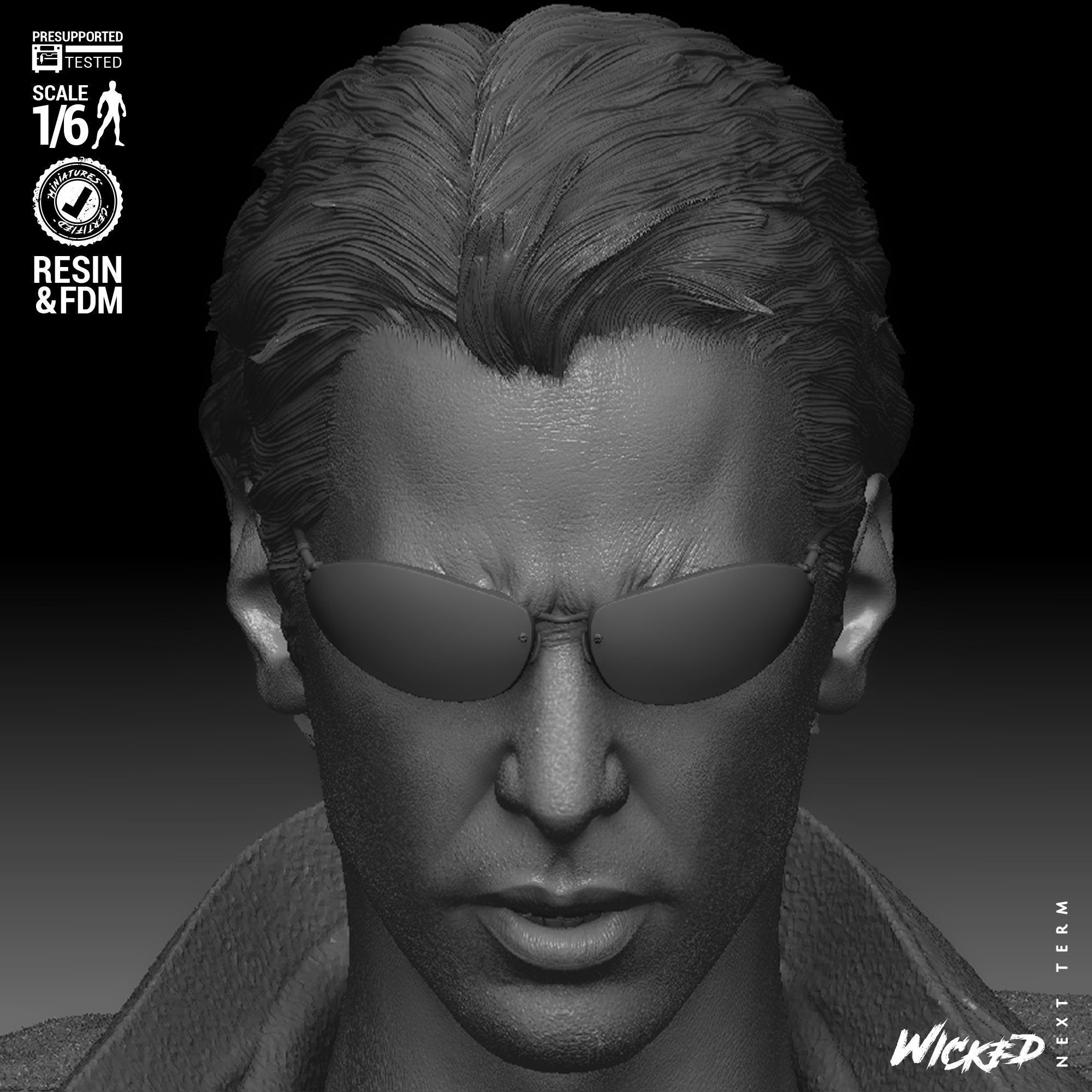 Wicked Movies Neo Sculpture 3D print model_16